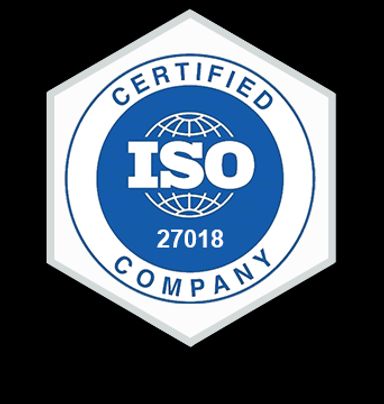 ISO-27018 Certified badge