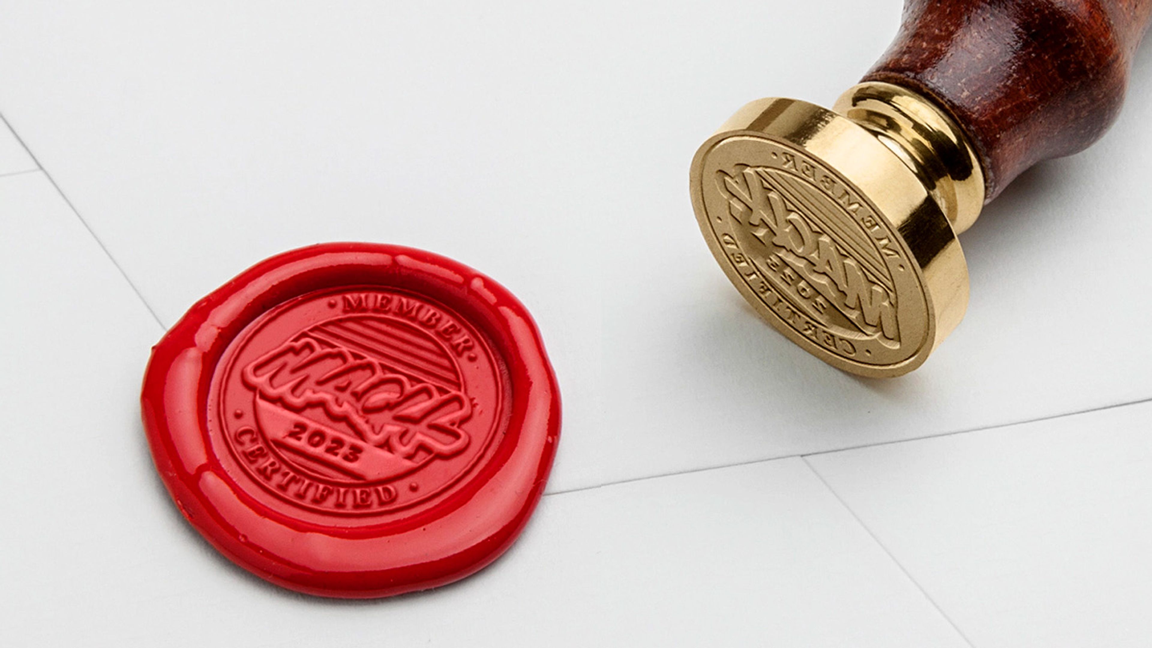 Image of MACH Alliance seal with wax imprint
